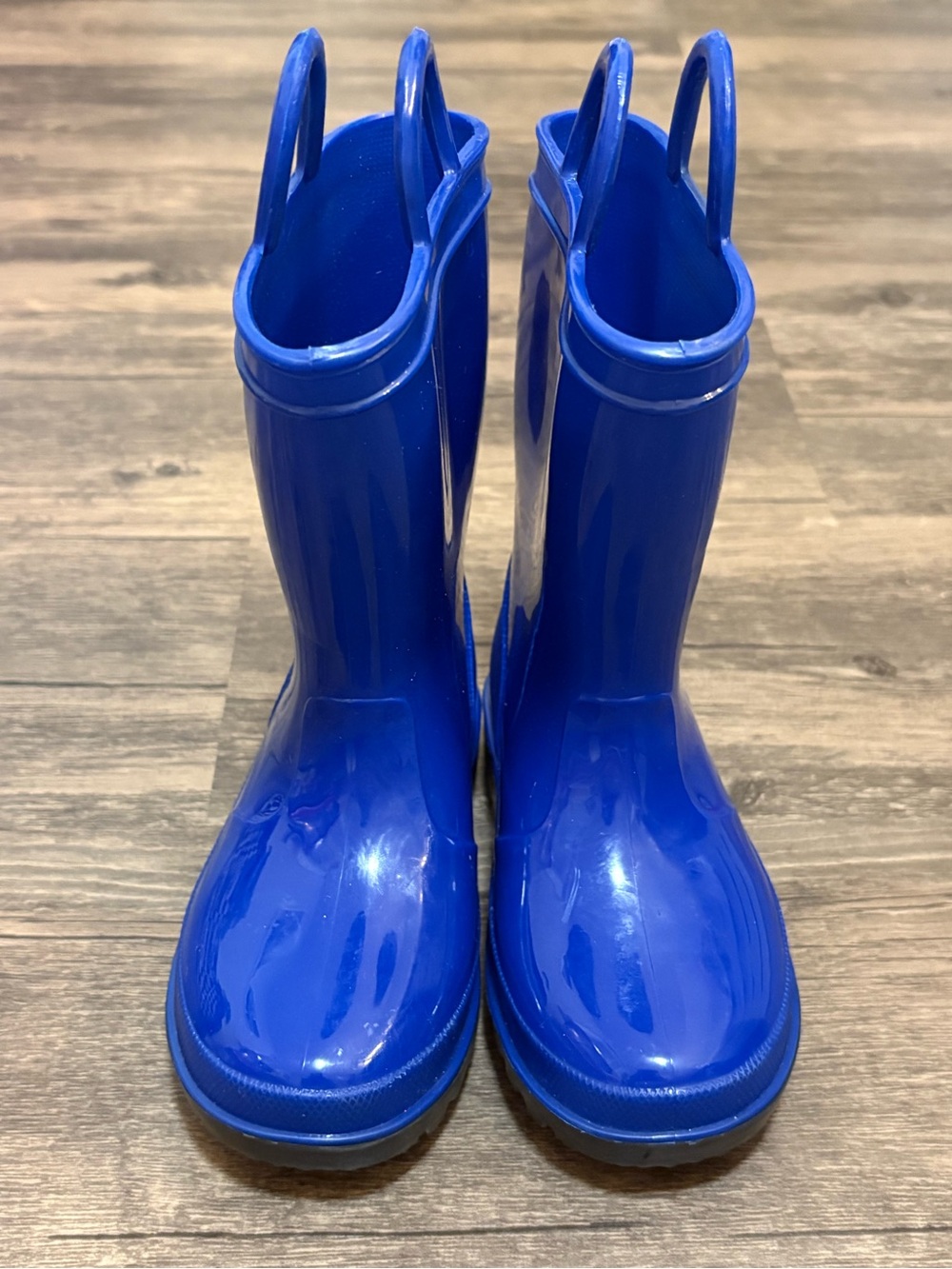 Falls Creek Kids Royal Blue Pull-On Rain Boots